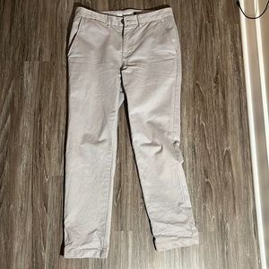 Peter Manning Slim Fit Garment Dyed Chinos.
Sis 30×28. Gently used. In Grey.